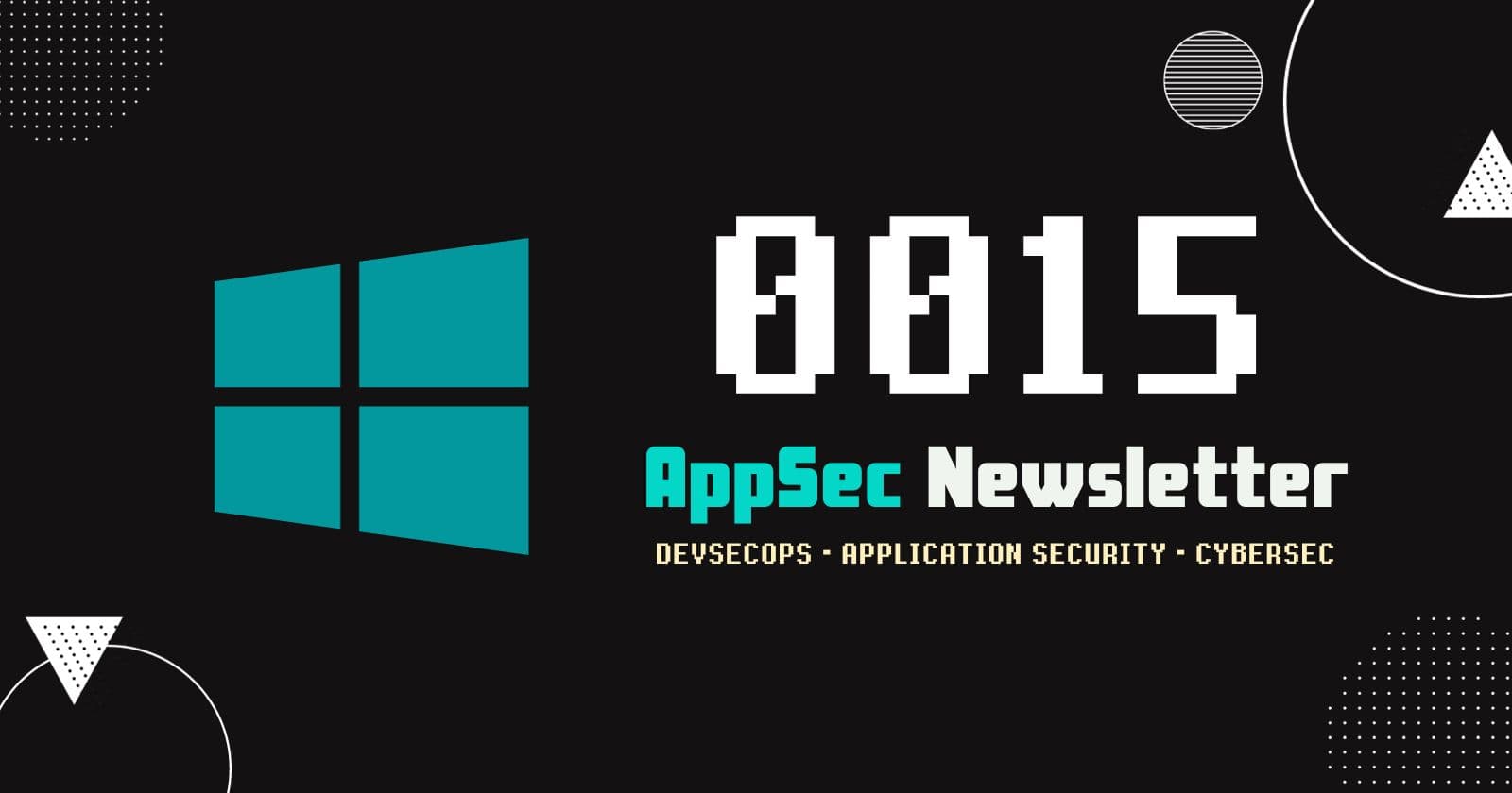 AppSec Newsletter 0015